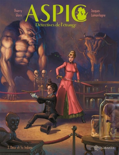 Résumé de ASPIC : Détectives de l'étrange, tome 3 : Deux ch'tis Indiens
