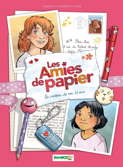 Résumé de Les amies de papier, tome 1 : Le cadeau de nos 11 ans
